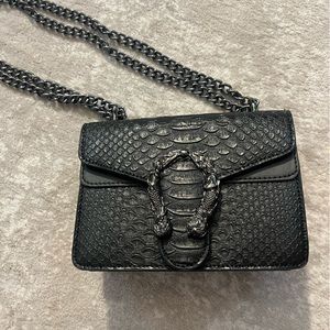 Black mini purse